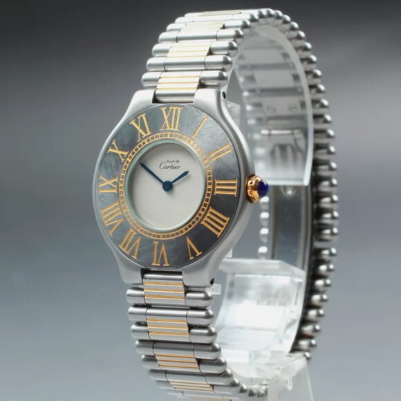 Ladies Cartier Must De 21 Watch w/ Box - Picture 1 of 6